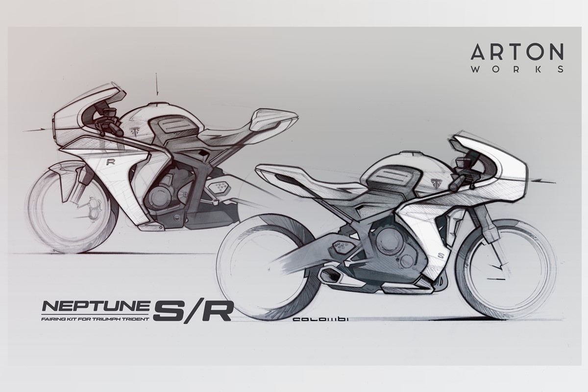 Kit Arton Works para la Triumph Trident