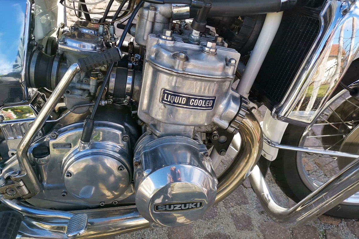 El motor es toda una obra de arte