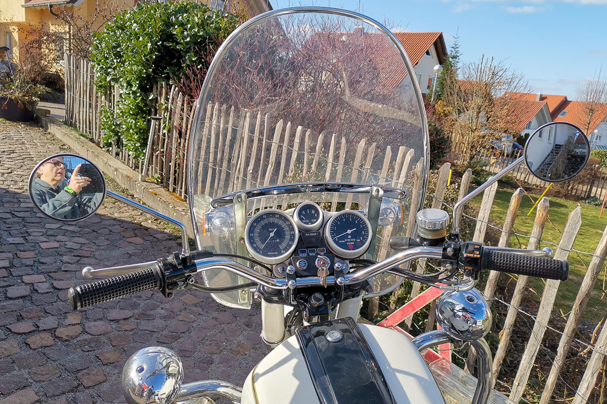 Su estado de conservación (el de la moto) es realmente bueno