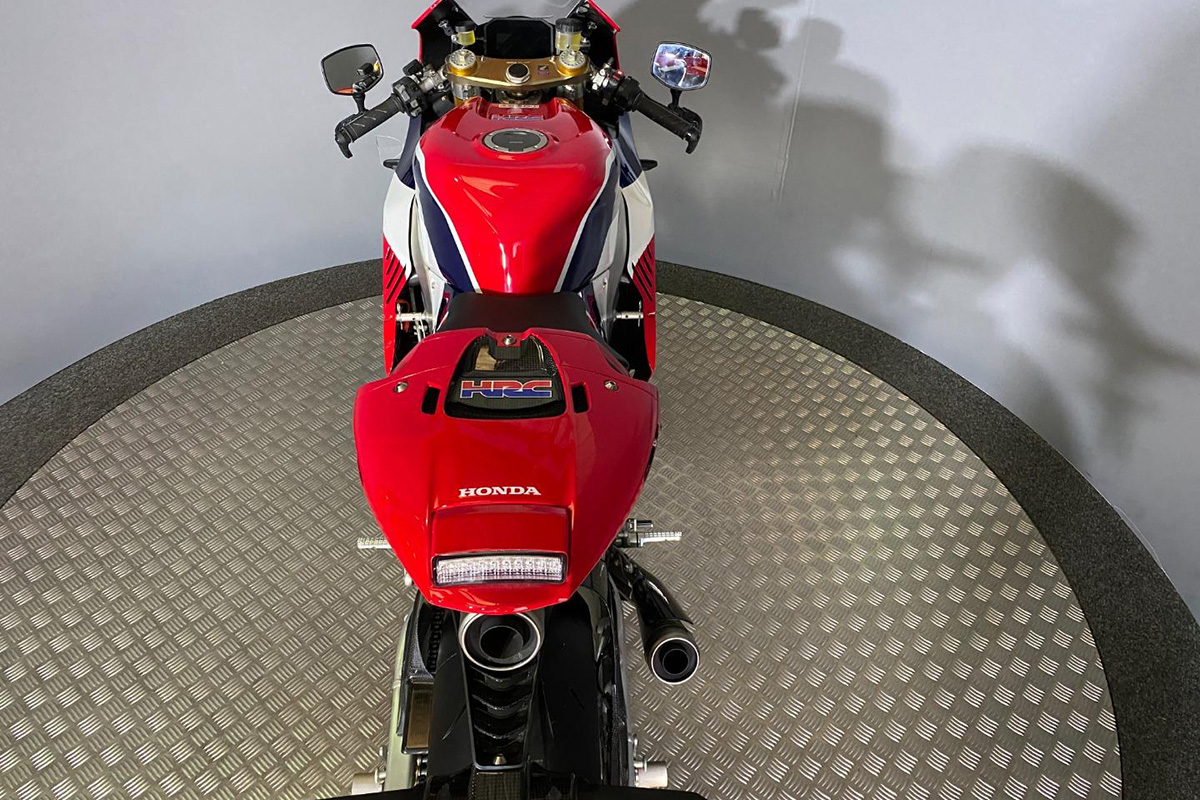 La estética es igual a la de las MotoGP de Honda