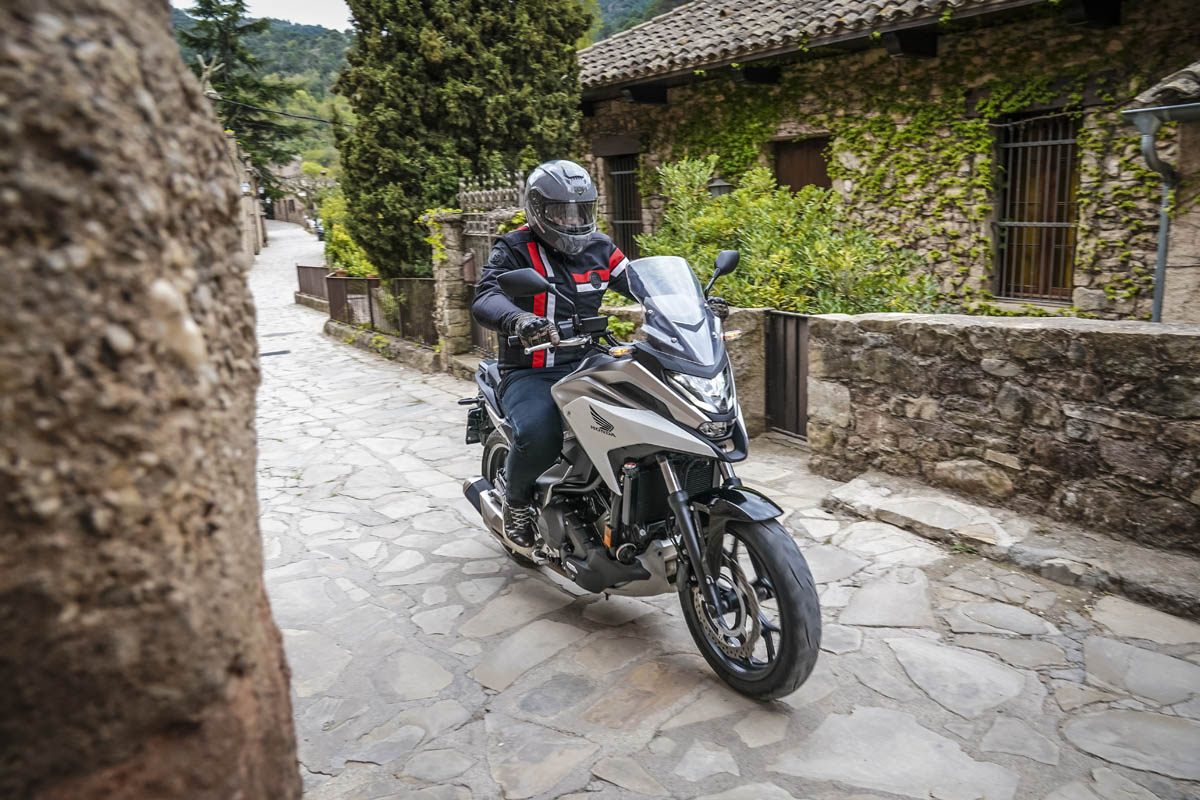 La Honda NC750X es ágil en cualquier situación