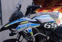 Kit de adhesivos para la Benelli TRK 502