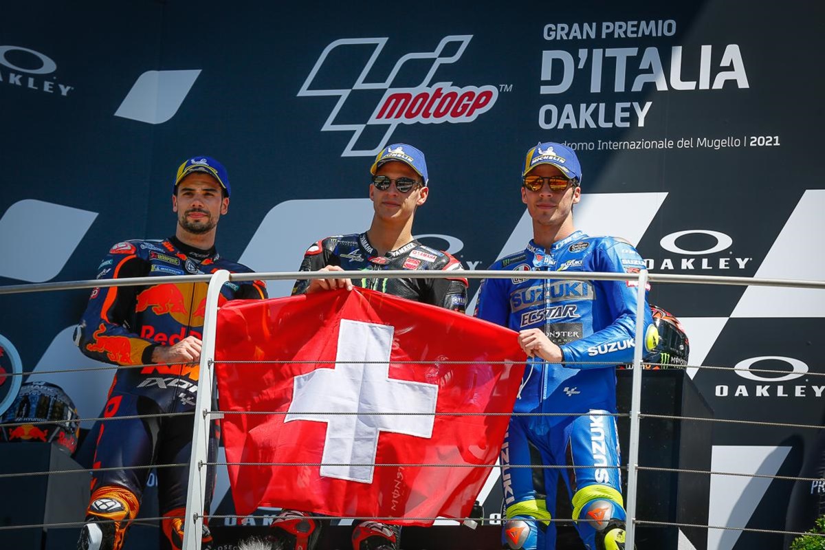 Podio MotoGP GP Italia 2021