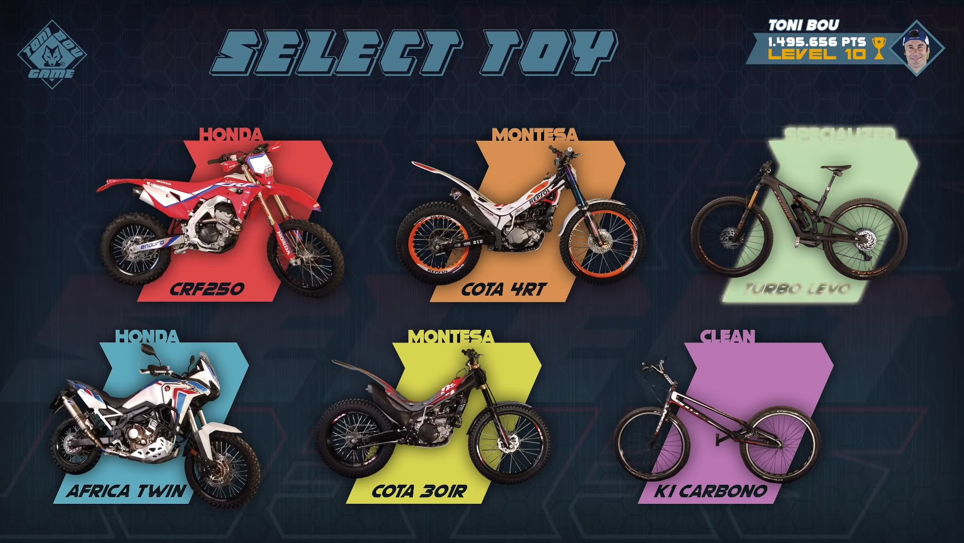 Toni Bou Game