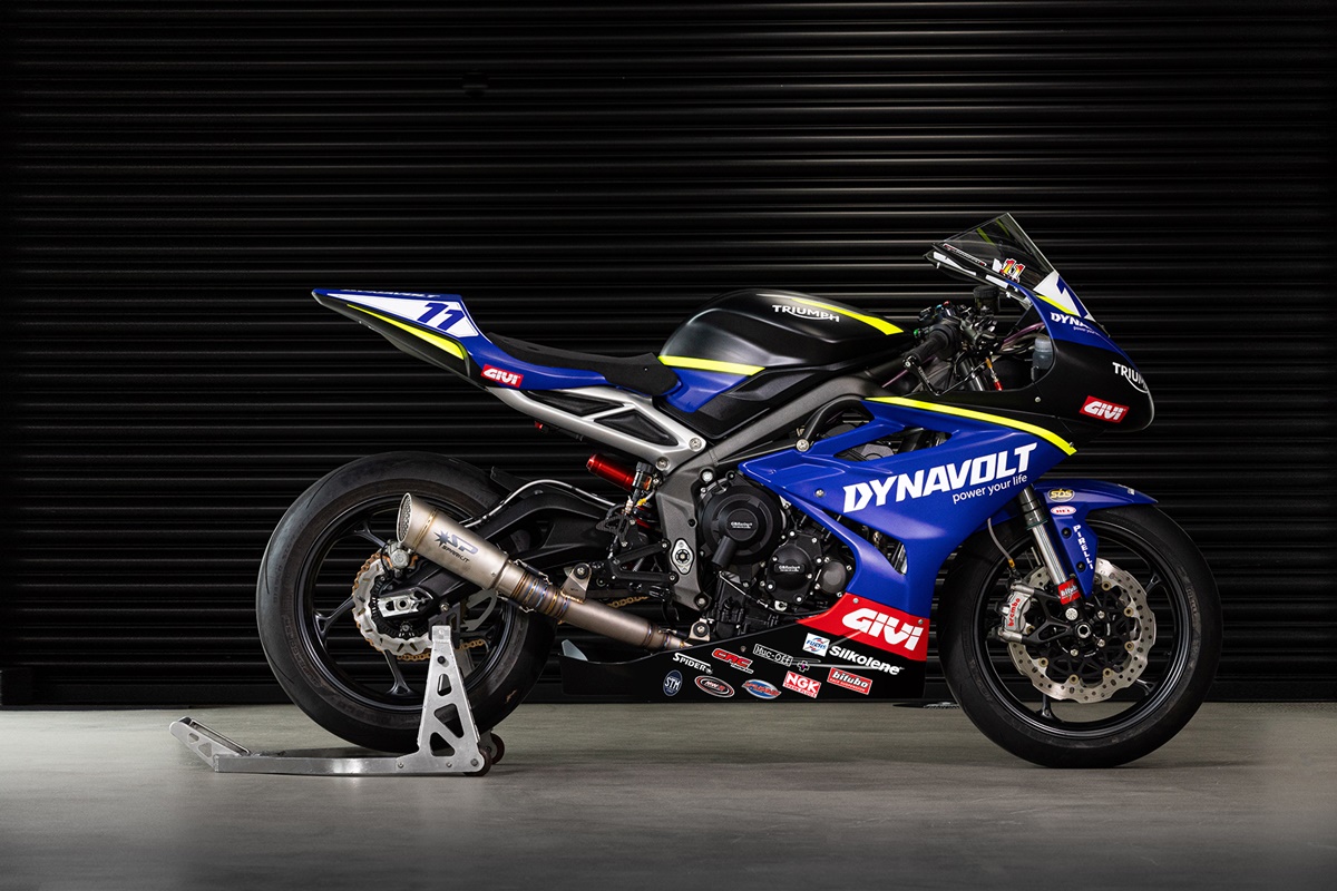 Dynavolt Triumph Street Triple 765 RS 2021