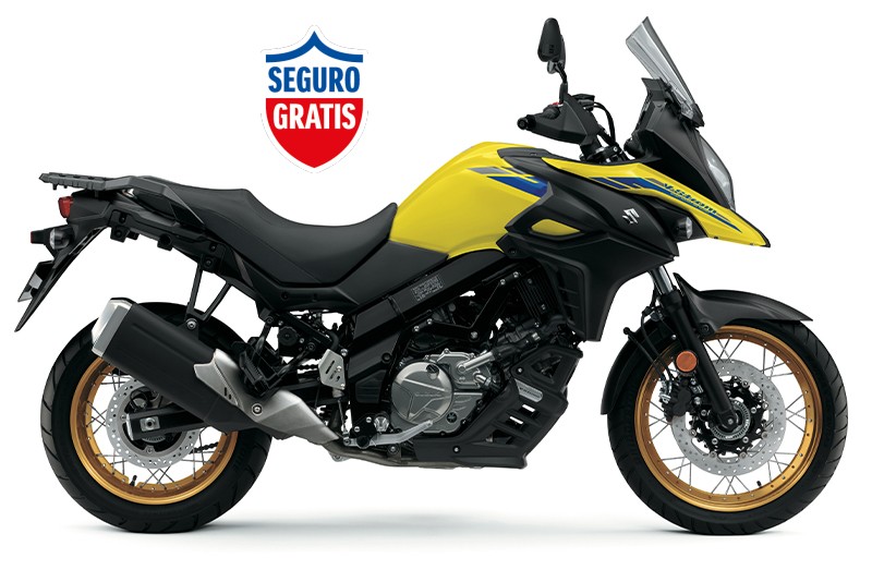 Seguro gratuito por la compra de la Suzuki V-Strom 650 2021.