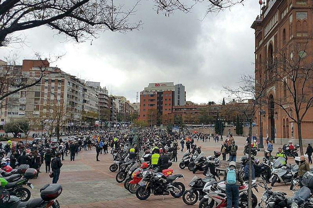 La última manifestación en Madrid fue antes de la pandemia