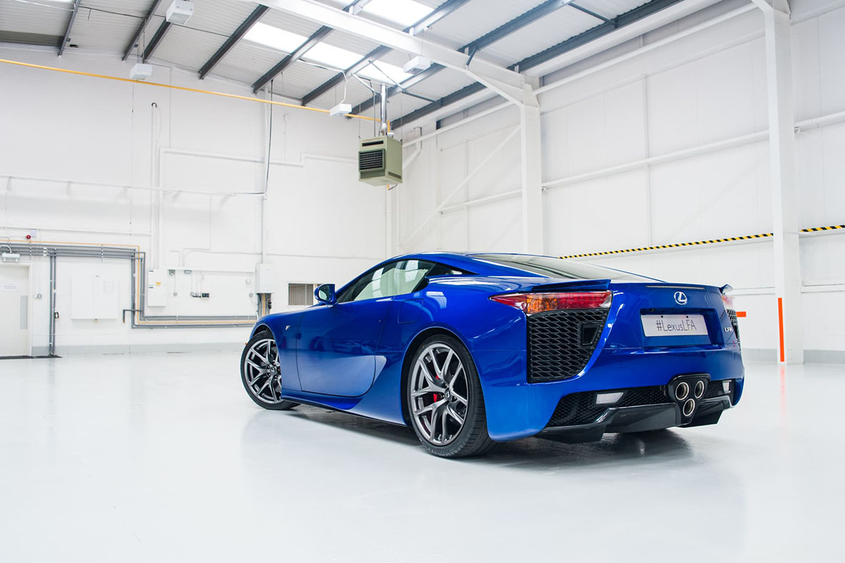 También estuvo detrás del espectacular Lexus LFA