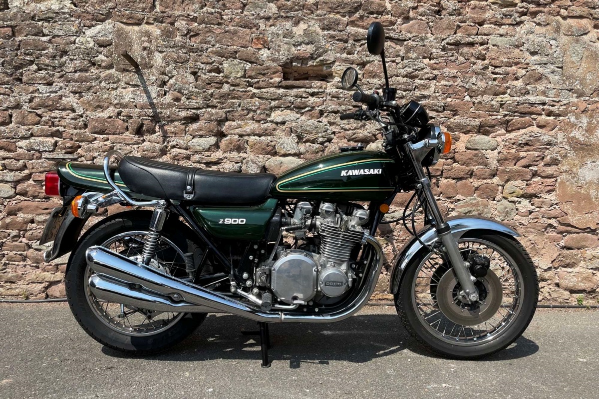 Kawasaki Z900 A4 de 1976