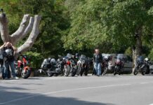 Un momento de descanso en la Semana Benelli 2020