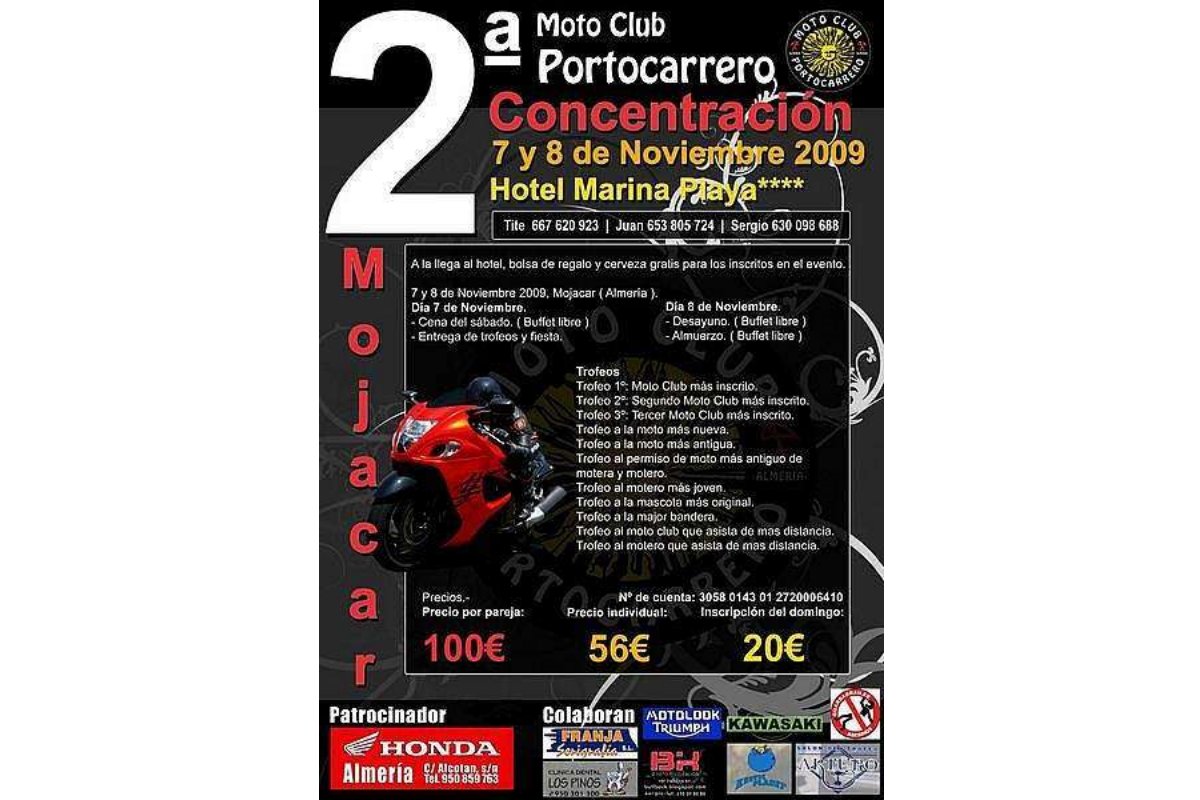 2ª Concentracion del Moto Club Portocarrero