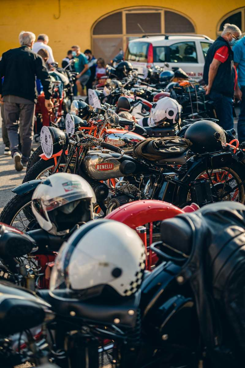 Las Benelli clásicas siempre son un foco de atracción en cualquier concentración