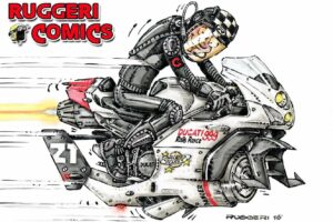 Ruggeri también se atreve a diseñar motos voladoras de Ducati