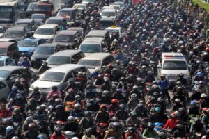 El futuro del tráfico urbano son las motos