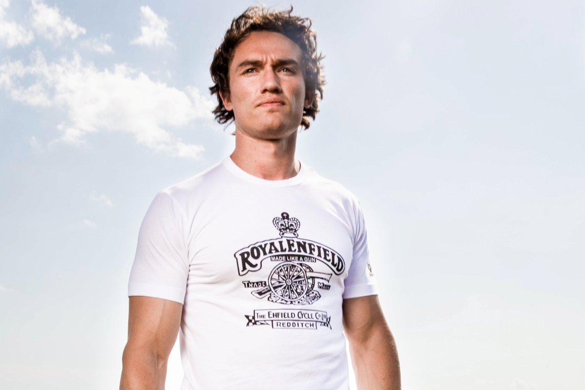 Royal Enfield x Belstaff camiseta logo