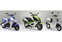 scooter eléctrico de Honda