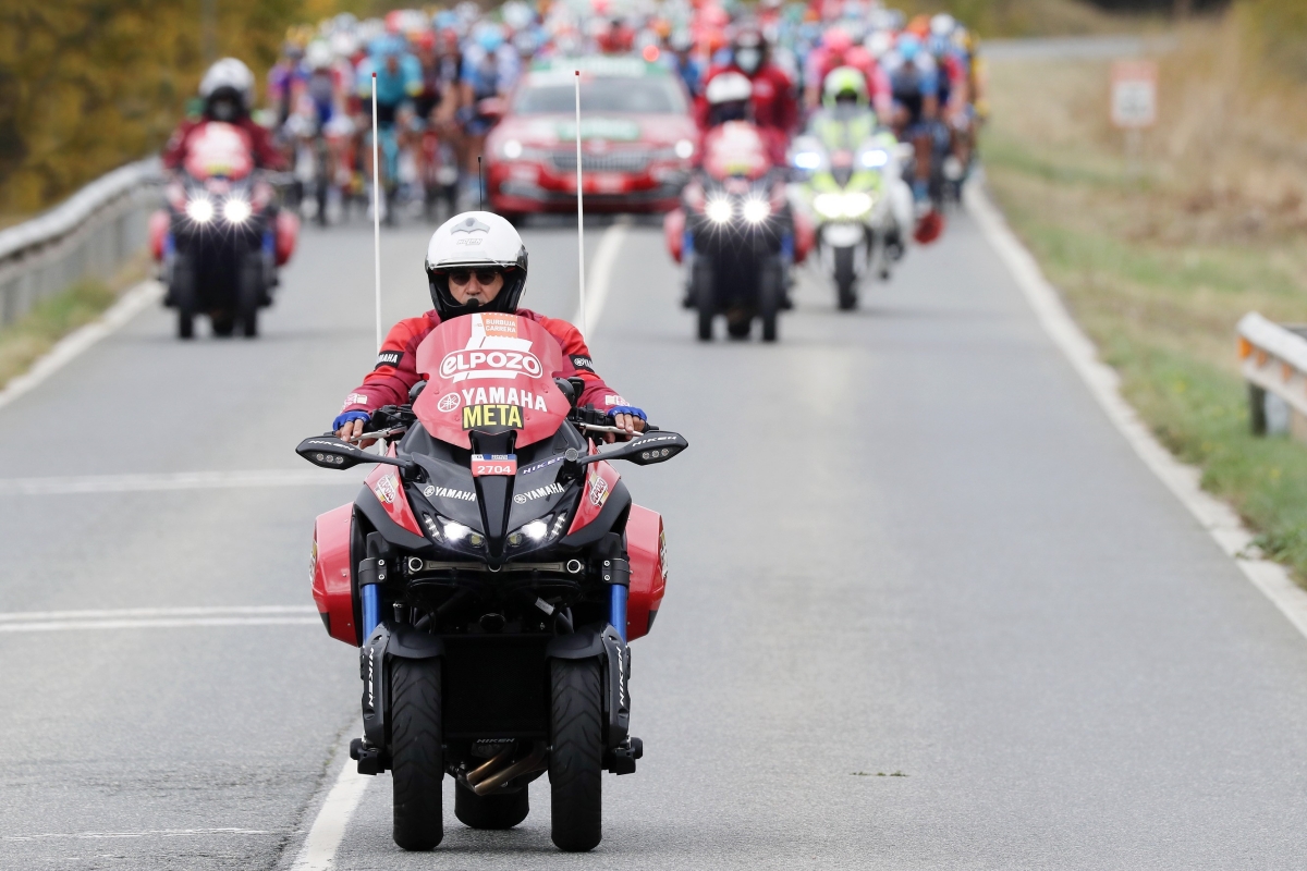 Las Yamaha Niken vuelven para la LAVUELTA 2021