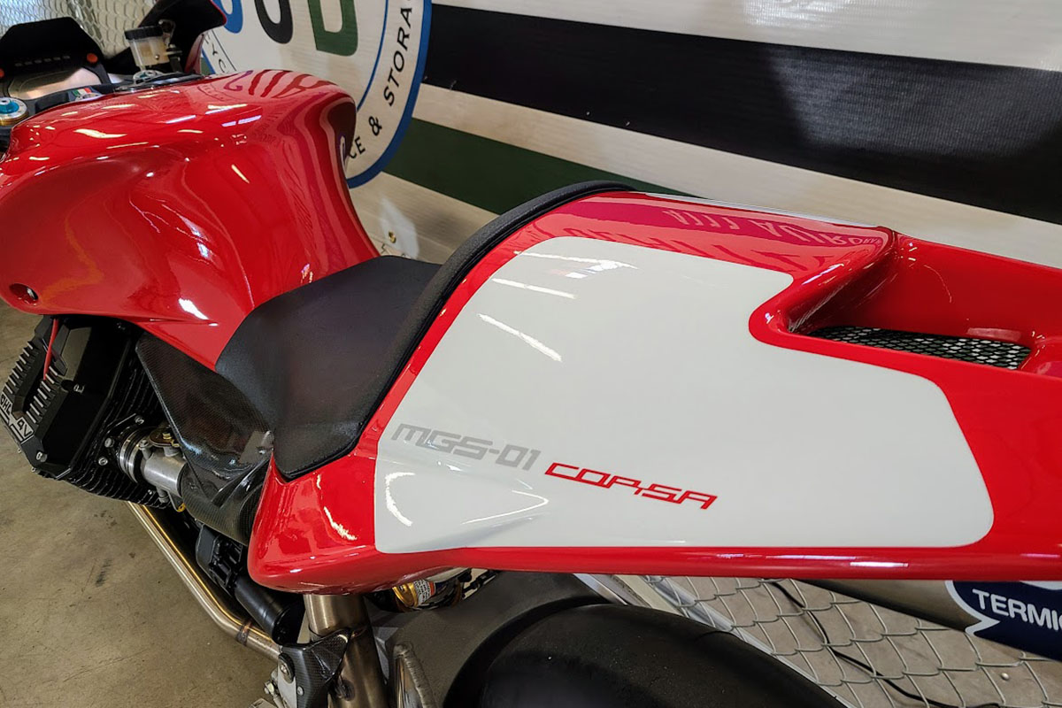 Se trata de una moto diseñada sólo para pista