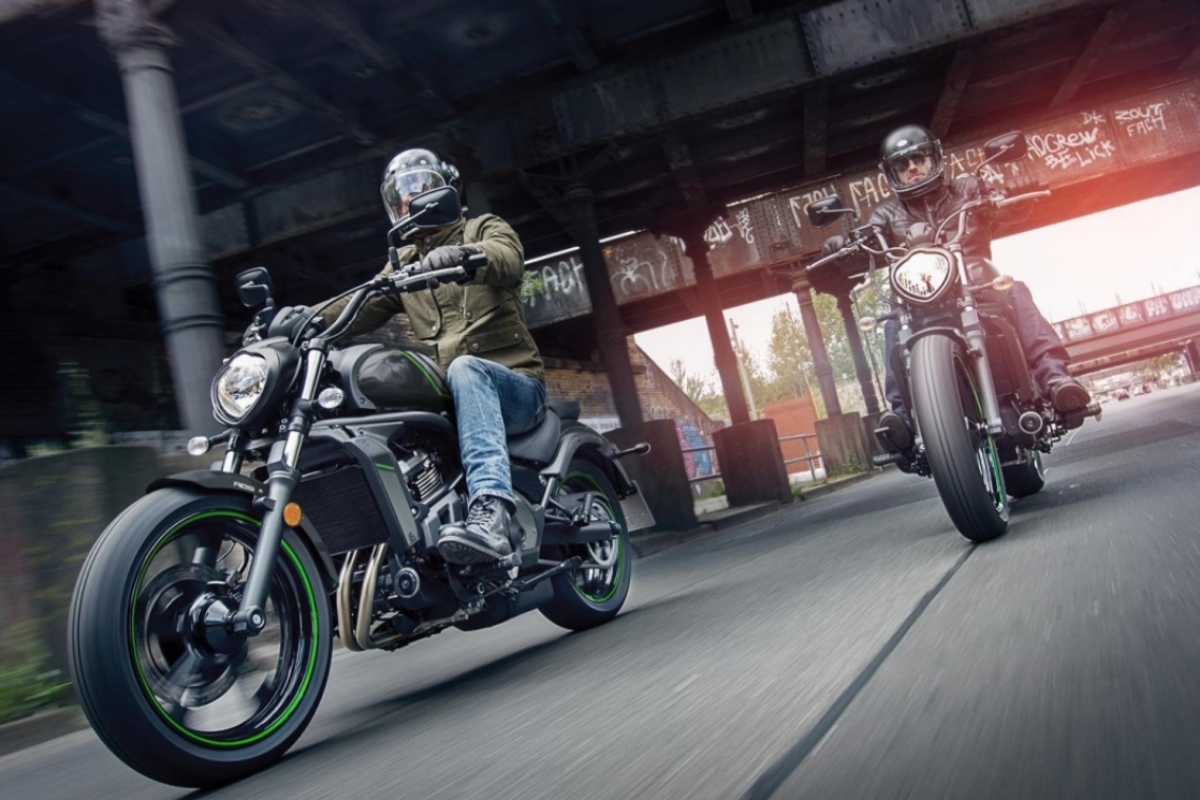 Kawasaki Vulcan S 2022 Action