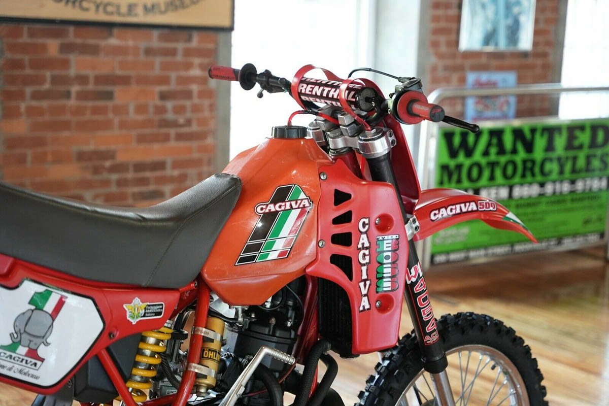 La Cagiva se encuentra en perfectas condiciones