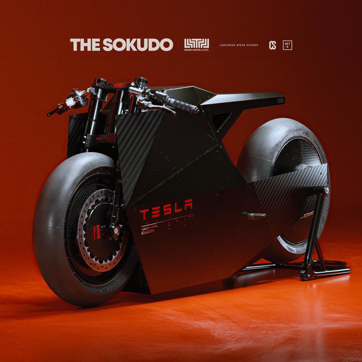 Tesla Sokudo, un proyecto que difícilmente pasará de la pantalla del ordenador