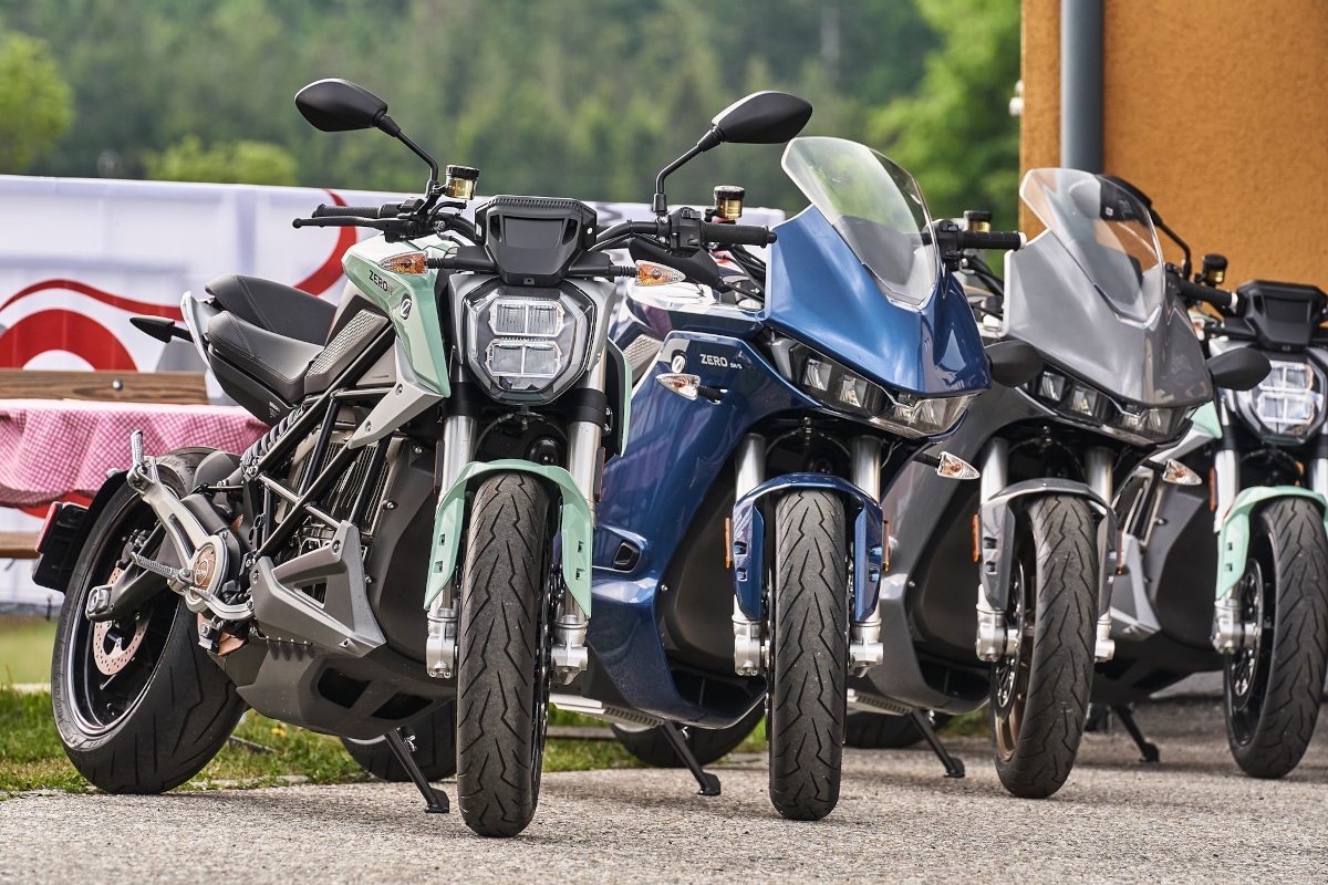 La gama al completo de motos eléctricas Zero