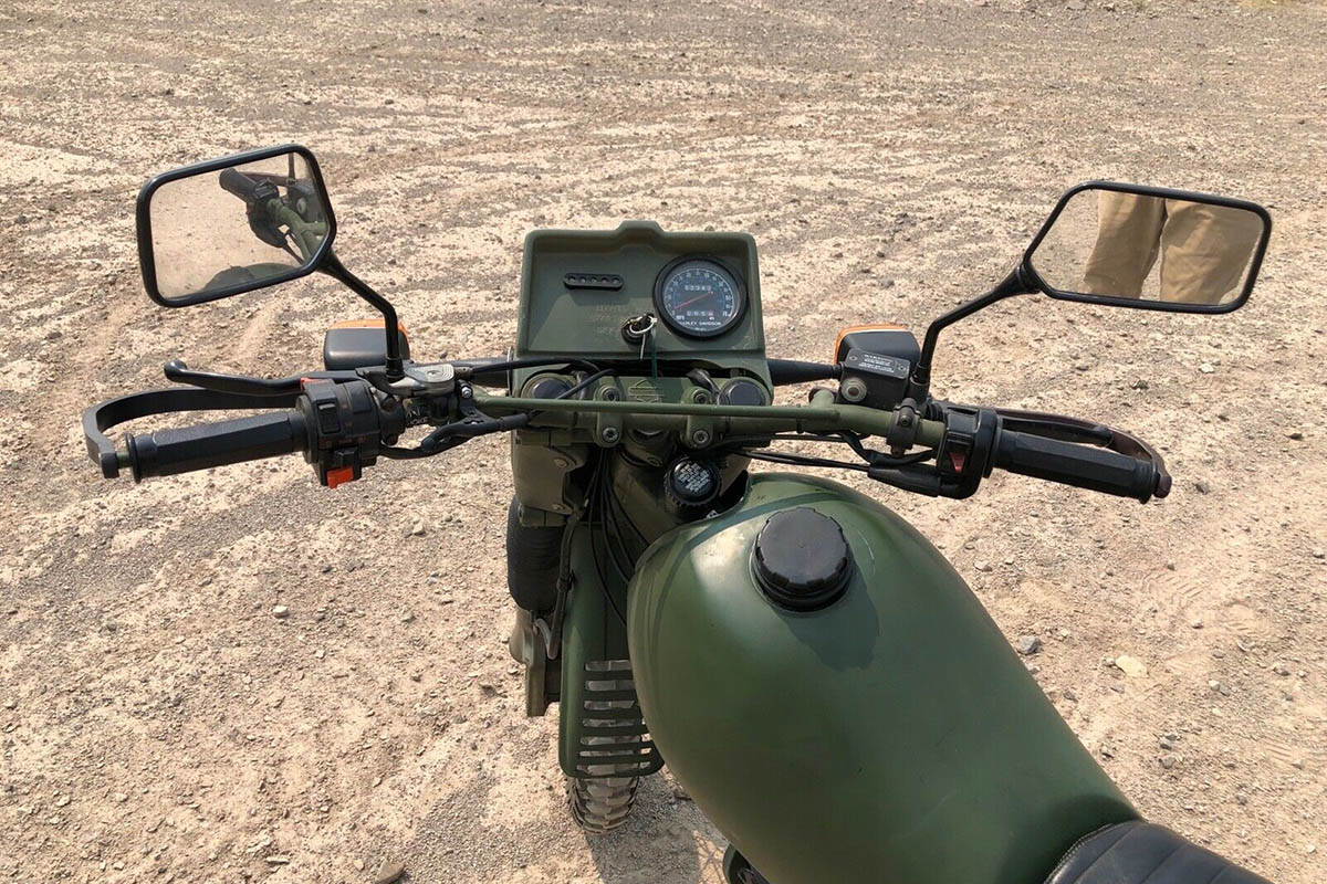 La moto no tiene un kilometraje excesivo