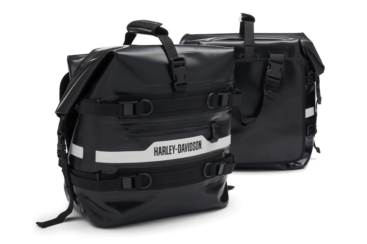 Juego de maletas laterales Adventure Soft de SHAD para la Harley-Davidson Pan America
