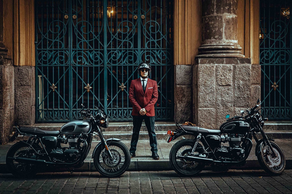 Triumph y The Distinguished Gentleman's Ride en Ciudad de México (México)