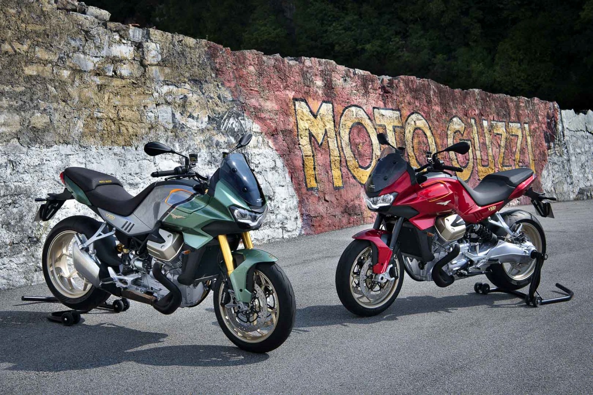 La Moto Guzzi V100 Mandello 2022 tendrá dos versiones