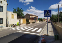 La intención es conseguir mayor seguridad en los pasos de peatones