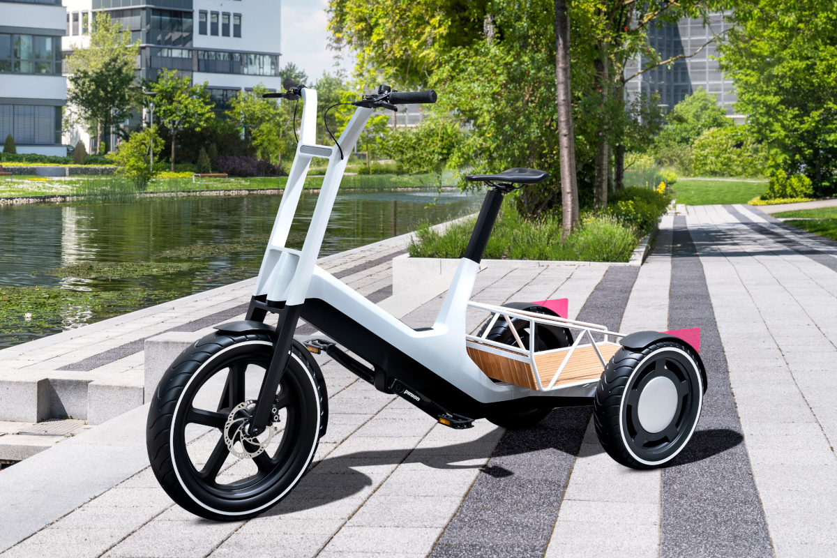 El nuevo triciclo eléctrico BMW Dynamic Cargo