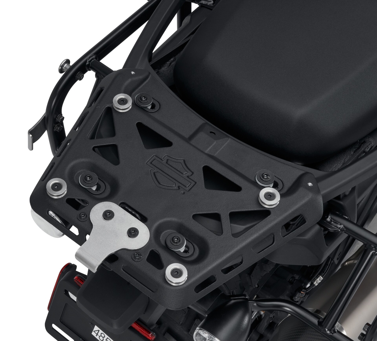 Soporte de SHAD para el top case de la Harley-Davidson Pan America