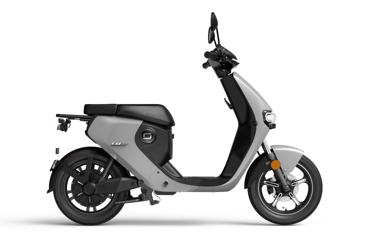 El nuevo Super Soco CUmini en color gris