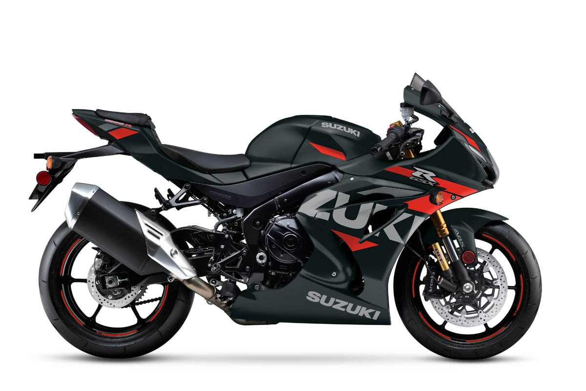 Suzuki GSX-R1000R 2022 negra/rojo