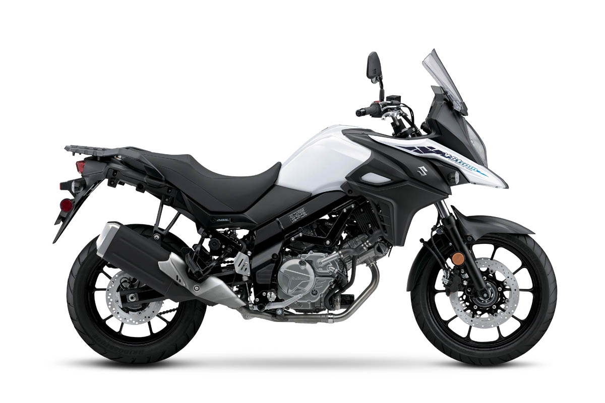 Suzuki V-Strom 650 2022 blanca