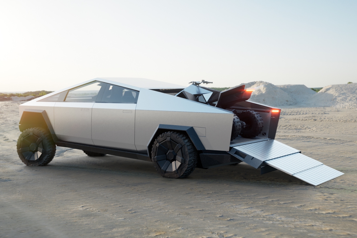 El Tesla Cyberquad estaba pensado como un complemento del Tesla Cybertruck