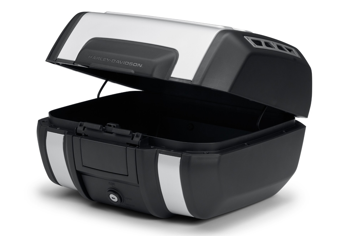 Top case rígida de SHAD abierta para la Harley-Davidson Pan America