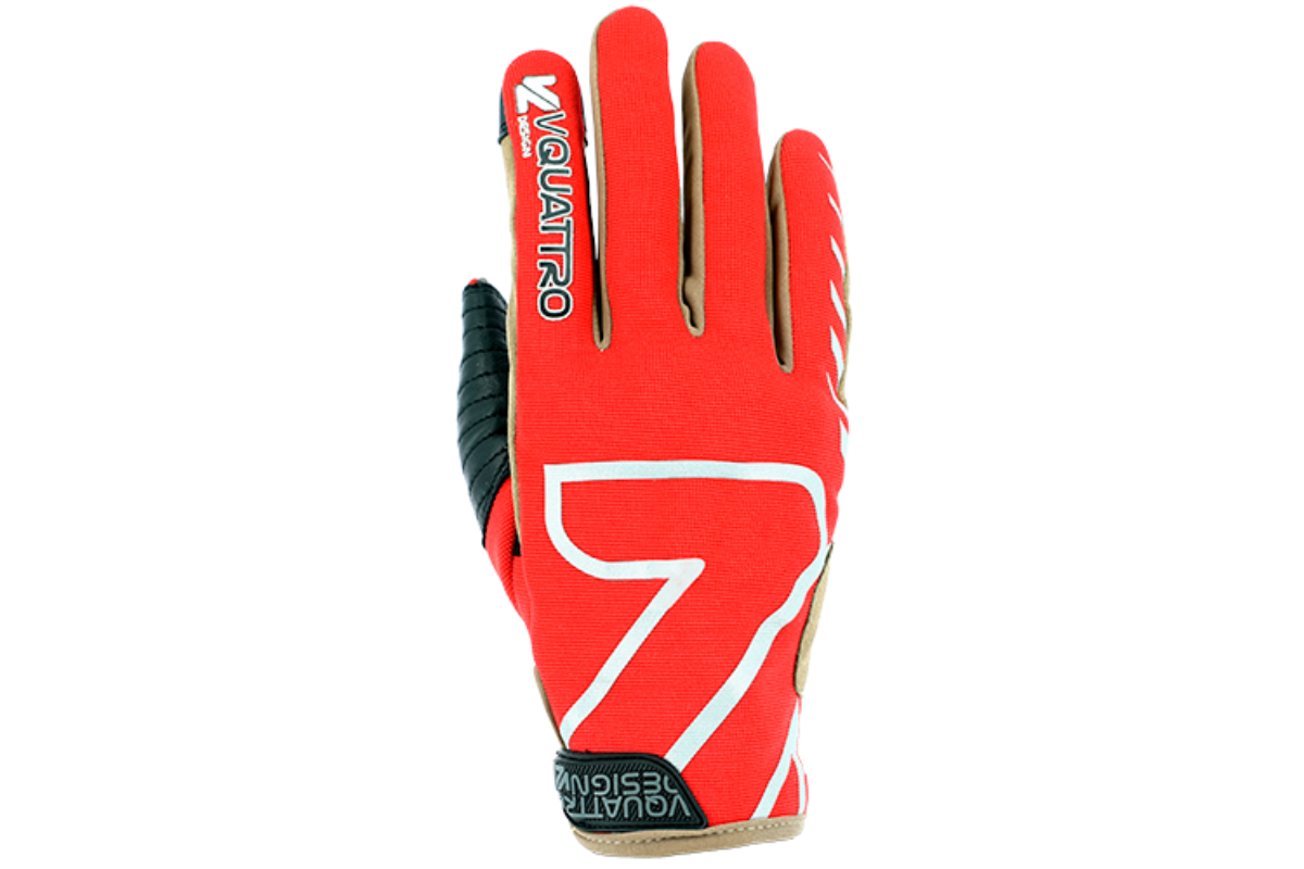Guantes VQuattro Thunder Rojos