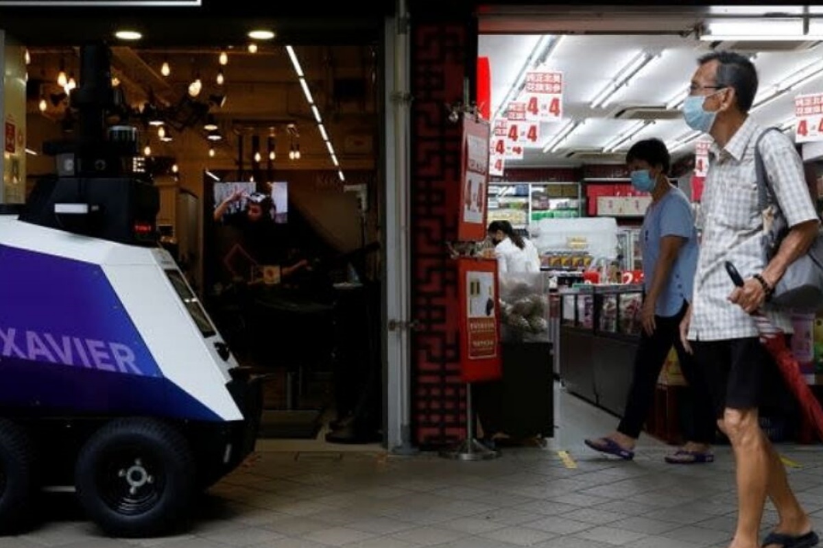 Robot Xavier en Singapur