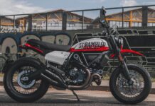 La nueva Ducati Scrambler Urban Motard 2022, lista para la acción