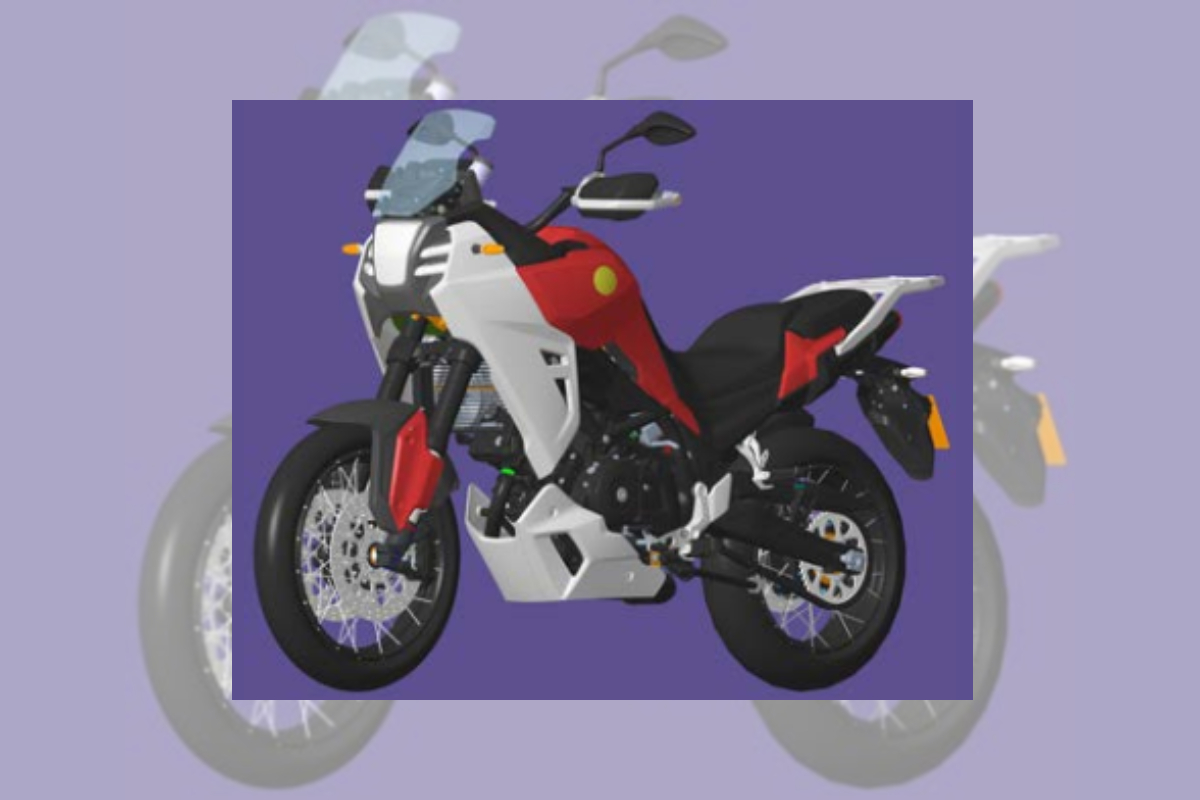 La nueva Benelli TRK 650, por el lado izquierdo