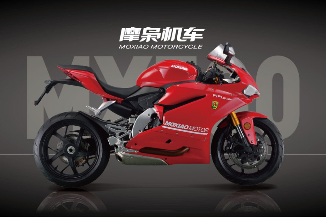 Así es la Moxiao 500 RR, la copia china de la Ducati Panigale V4