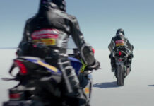 Ben Felten, en la salida para convertirse en el piloto ciego más rápido del mundo