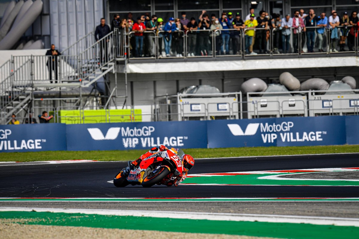 Marc Márquez en Misano