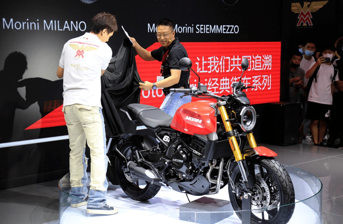 La nueva Moto Morini Seiemezzo Naked, desvelada en China