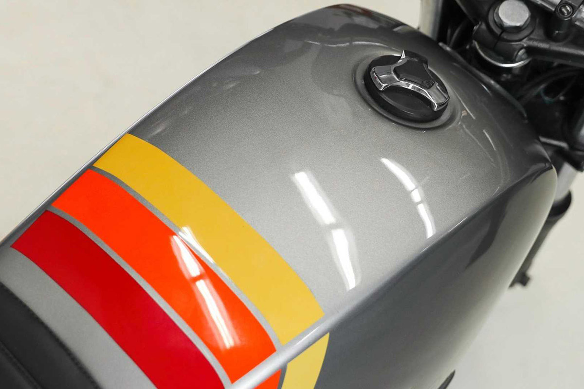 Reducir la huella de carbono en las motos: también con la pintura