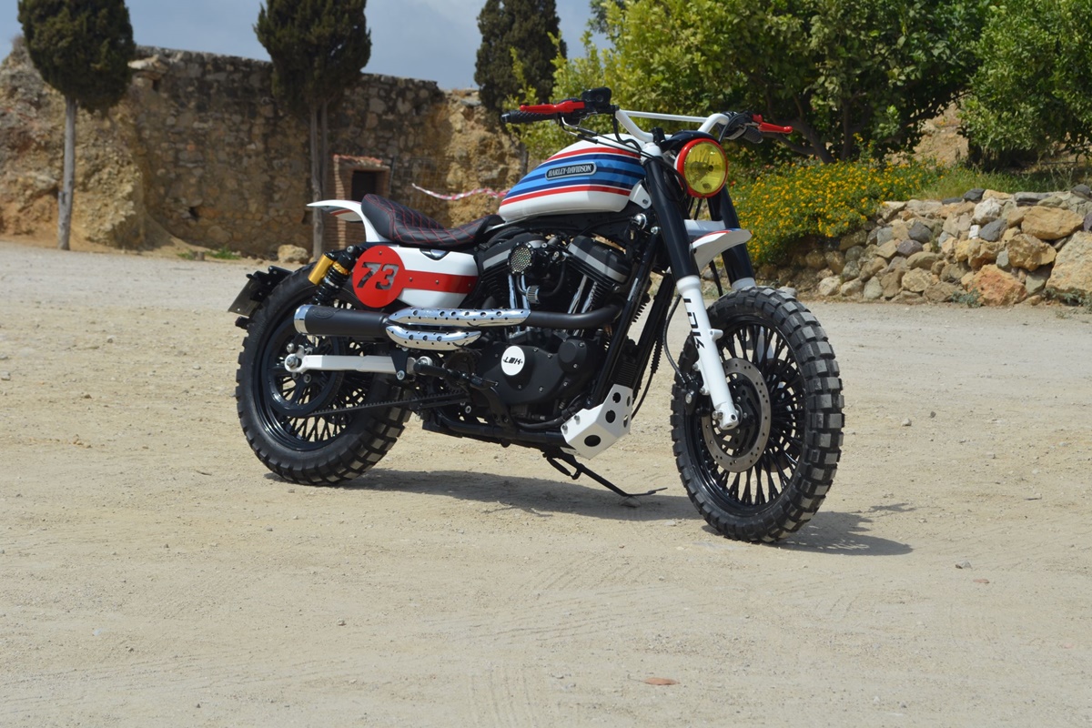 Harley-Davidson Sportster Scrambler "Martini Soulbreaker"