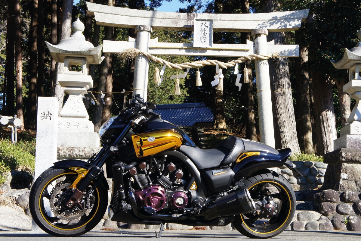 Yamaha VMAX Takamasa Kubono Rockafeller Custom