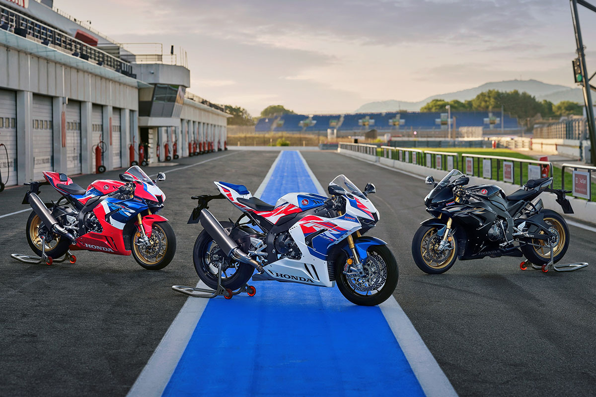 Las tres versiones de la Honda CBR1000RR-R Fireblade SP 30 Aniversario